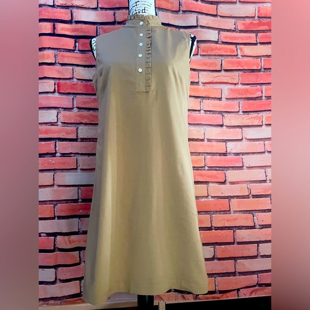 Land’s End Fully Lined Sleeveless Cotton Dress